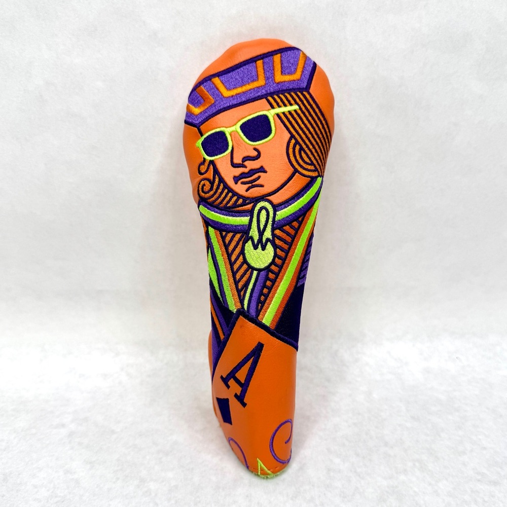 SWAG GOLF Jacked Jack Orange Sherbet Blade Putter Headcover